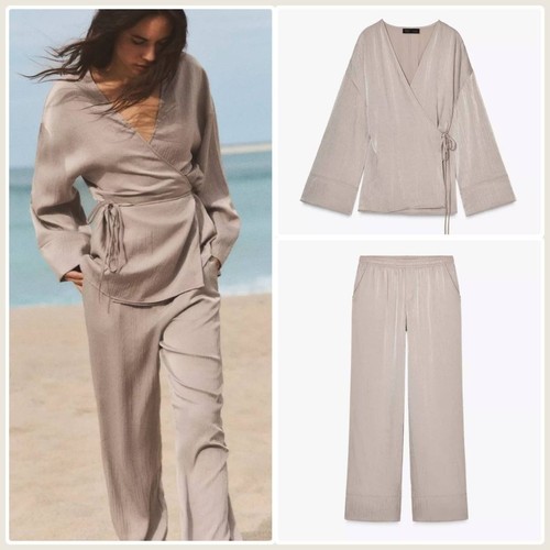 Zara matching set textured - zara,