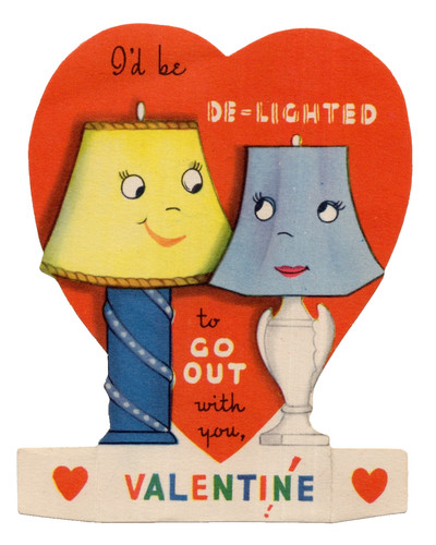 Vintage valentine card - vintage,