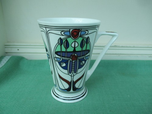 Mackintosh wren mug - mackintosh, deco