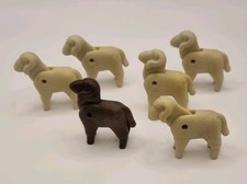 Playmobil Vintage Sheep Bundle Of 6 Set Number 3412 c.1970s Farm Animals.