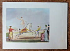 Bertram Mills Circus Card Lady