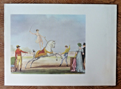 Bertram mills circus card - circus,