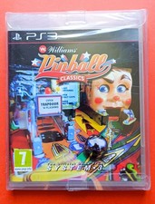 PS3: Williams Pinball Classics, new & factory sealed - rare UK PAL version, NM