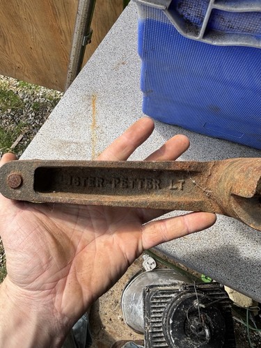 Lister petter starting - petter, handle