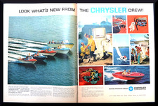 1966 Print Ad Chrysler 17'