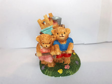 The Leonardo Colourful Bear Figurine Moving House Figure Collectables - VG C