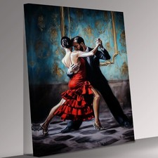 Tango Dancer Beautiful Canvas