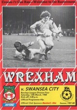 Mar 88 WREXHAM v SWANSEA CITY