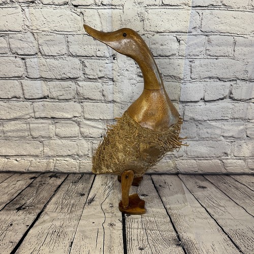 Looking back 45cm tall wooden - looking,