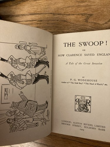 Wodehouse the swoop 1909 - wodehouse,