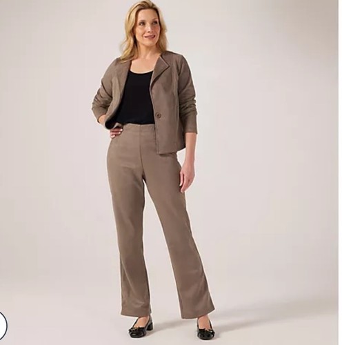 Kim stretch faux suede - &, co