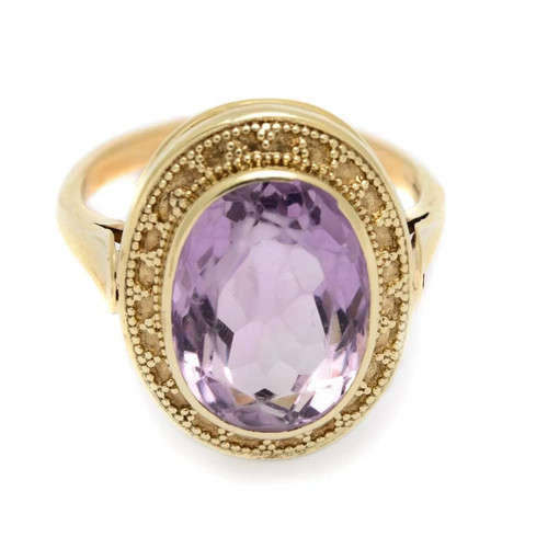 Vintage 9ct gold large - vintage,
