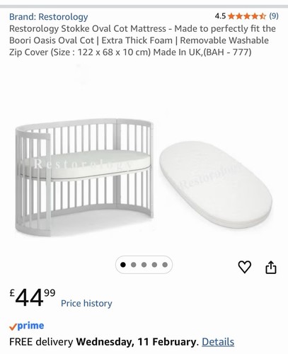 Mattress fit stokke - mattress, sleepi