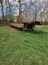 Beavertail Low Loader Stepframe Artic Trailer Tractor Digger Plant