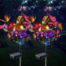 2XSolar Butterflies Flower