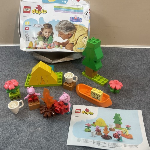 Lego duplo peppa pig - lego, camping