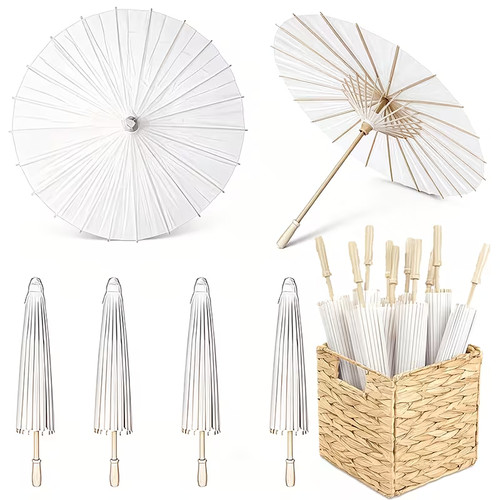 White paper umbrella ideal - paper,