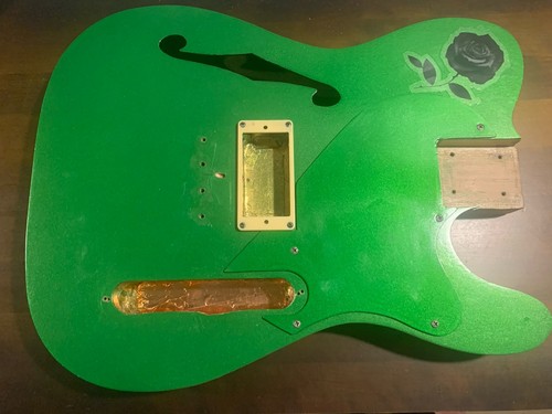 Basswood semi hollow - basswood,
