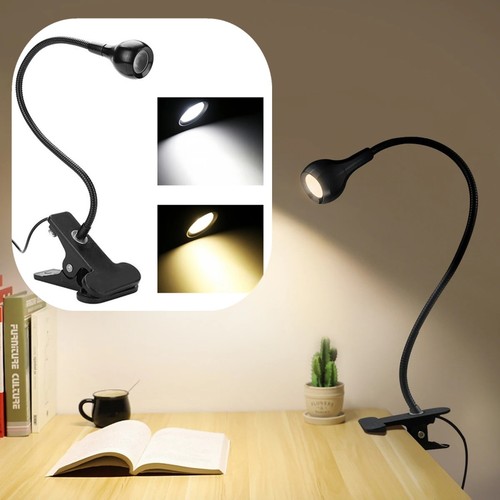 Usb desk lamp flexible clamp - desk,