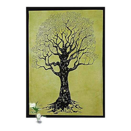 Boho cotton wall hanging - boho,