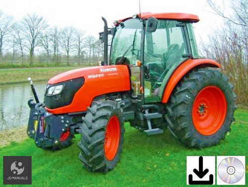 Kubota m8540 m9540 tractor - m9540,
