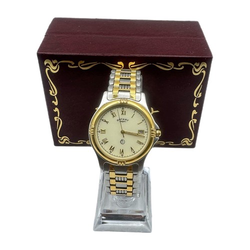 Rotary 10072 two tone - tone, gold