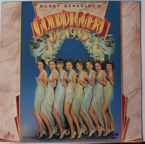 Gold diggers 1935 laserdisc - diggers,