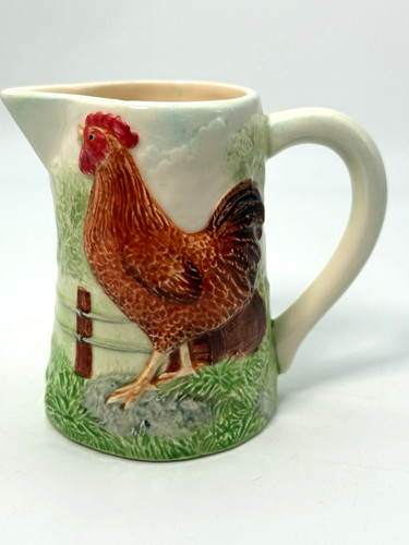 Vintage jug creamer - jug, border