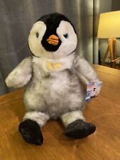 Build A Bear - Happy Feet - Light Up Heart  (Working) Mumble The Penguin RETIRED