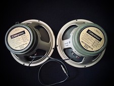 2 x CELESTION G12 M GREEN BACK