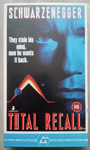 Total recall vhs video - video, tape