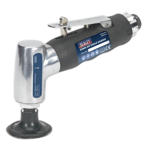Sealey air angle sander 50mm - sander,