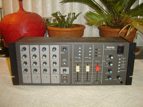 Ramsa panasonic m10a audio - ramsa,