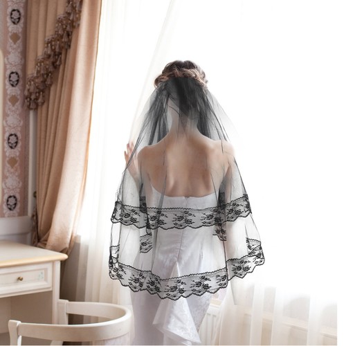 Vintage lace veil - vintage,