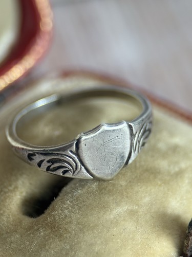 Vintage sterling silver sheild - sterling,