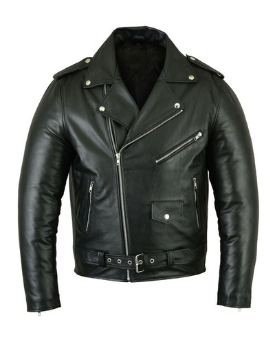 Leather brando motorbike - leather,