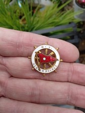 WW2 Era 1930-1941 M.V. Ulster Prince Belfast Steamship Co Enamel Pin Badge