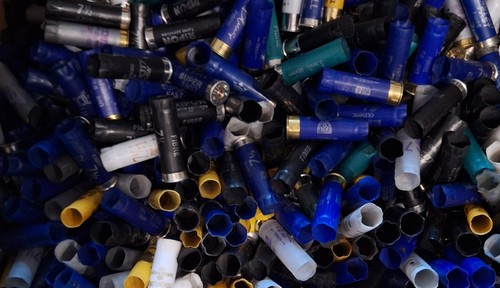 Spent shotgun cartridges x50 - spent,