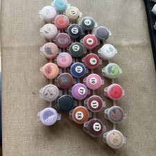 Set of 30 Mini Acrylic Art & Crafts paint pots minimal usage 