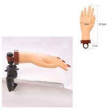 Nail Trainning Practice soft Hand model for Acrylic Nails Manicure DIY Print