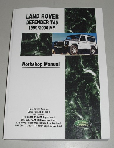 Workshop manual repair manual