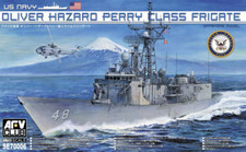 AFV 1/700 Oliver Hazard Perry Class Frigate Model Kit
