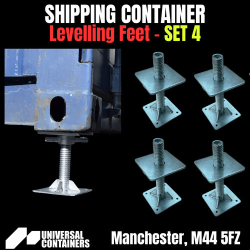 Shipping container levelling - container,