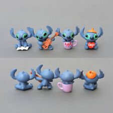4pcs/set Lilo&Stitch Mini Figure Toys Kids Gift Cake Toppers Home Decoration New