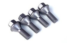 4 Wheel Nuts Lugs Fit Peugeot