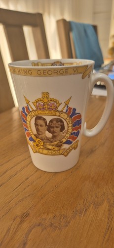 1937 shelley coronation mug - 1937,