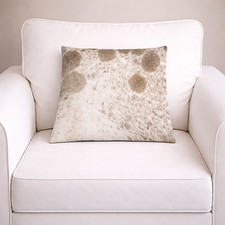 100% Natural Cowhide Pillow
