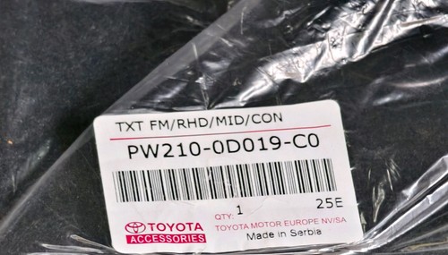 Genuine toyota floor mats - genuine,
