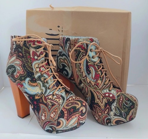 Truffle paisley tapestry ankle - paisley,