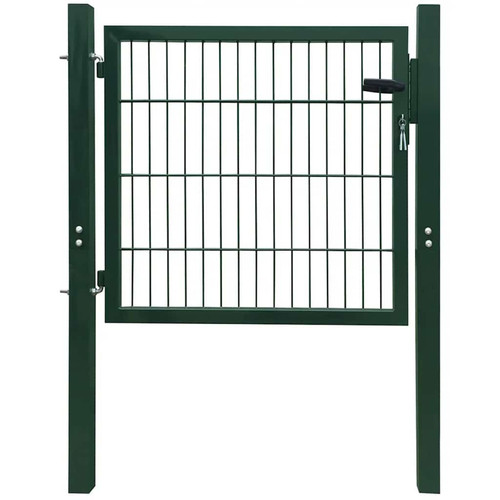 Garden gate 106x130cm green - gate,